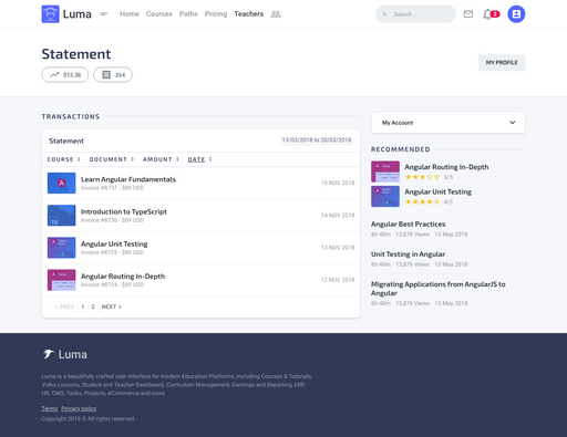 Statement 2 - Luma Bootstrap