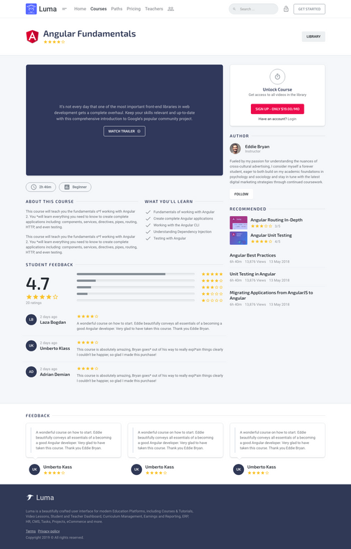 Course 2 - Luma Bootstrap