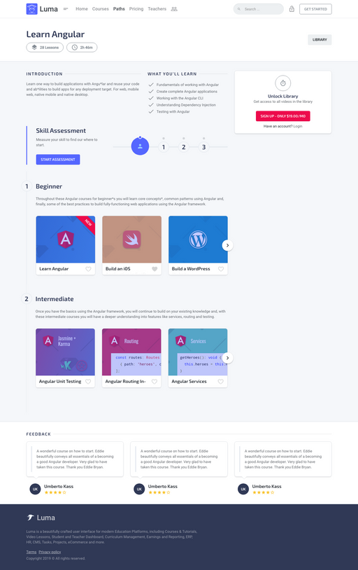 Path Details 2 - Luma Bootstrap